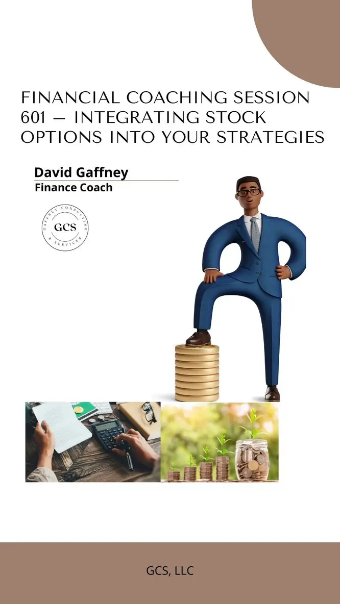Financial coaching session with finance coach illustration.