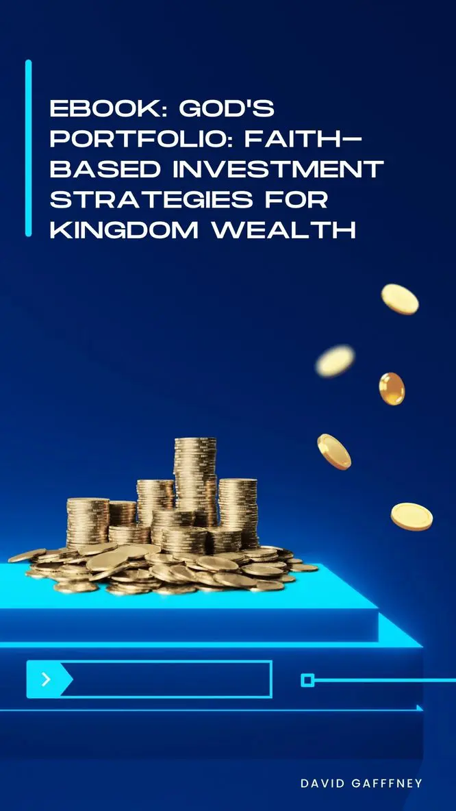 Ebook cover with coins and investment theme.