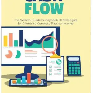 Cash Flow book cover with financial graphics.