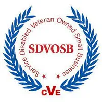 Service Disabled Veteran Owned Small Business logo.